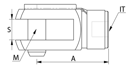 Teknisk tegning - Gaffel