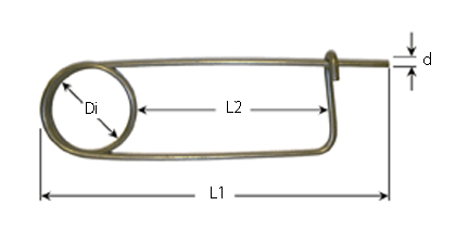 Technical drawing - Splits - lock pins